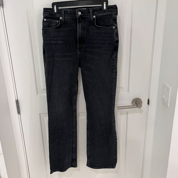 Agolde Vintage High Rise Bootcut in Technique Black Size 29 - Picture 2 of 13